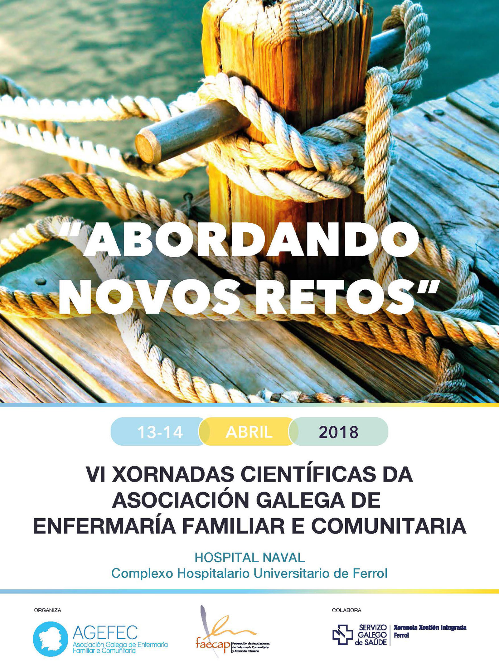 VI Xornadas Científicas da Asociación Galega de Enfermaría Familiar e Comunitaria.